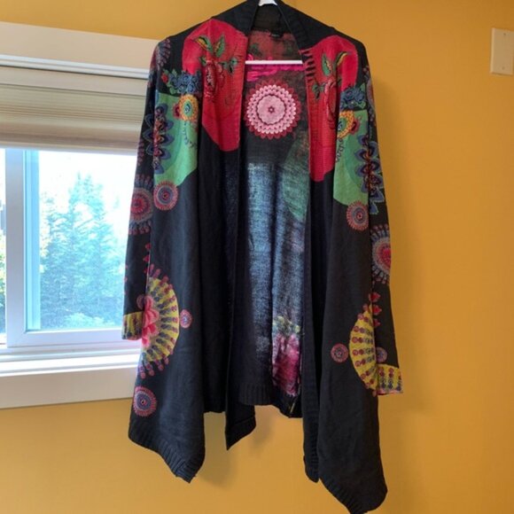 Desigual Sweater Wrap - Picture 2 of 3